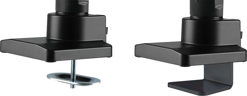 Mbajtës tavoline për monitor Neomounts NM-D775BLACKPLUS, 10"-49", me krah rrotullues, i zi