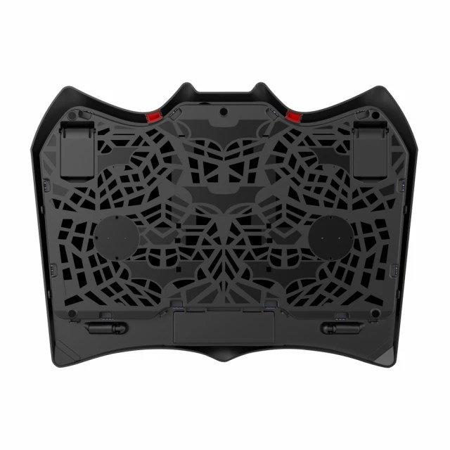 Ftohës laptopi Esperanza Buran, 4 ventilatorë, LED, i zi