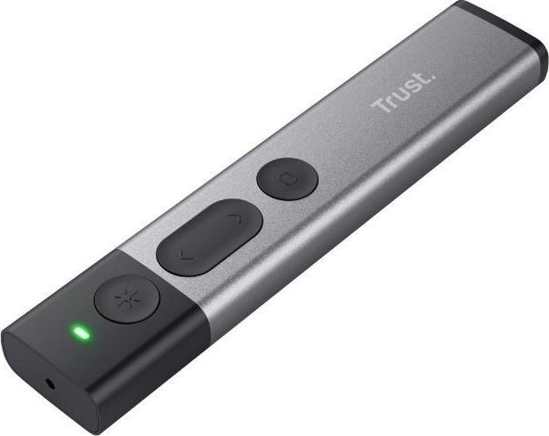 Prezantues wireless Trust Kazum 23333, lazer i kuq, alumini, i zi