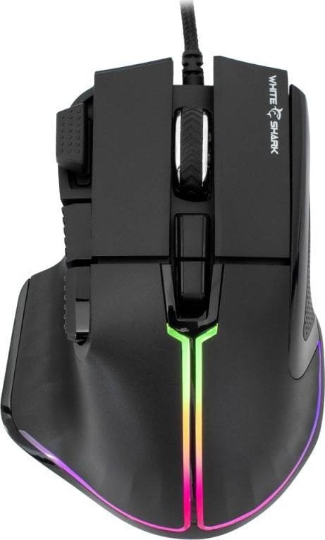 Maus gaming White Shark MARROK, 12000 DPI, 9 butona, i zi