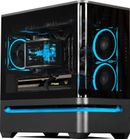 Kasa kompjuteri ASUS PRIME AP202 ARGB, MIDI Tower mATX, xham i lakuar, e zezë