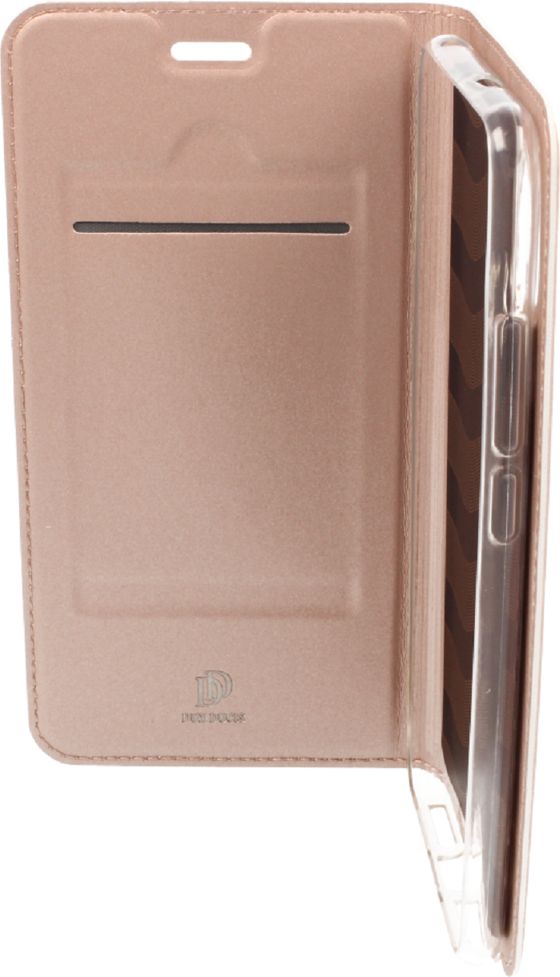 Këllëf telefoni Dux Ducis Slim Flip Wallet, për Honor 8X View 10 Lite, rozë