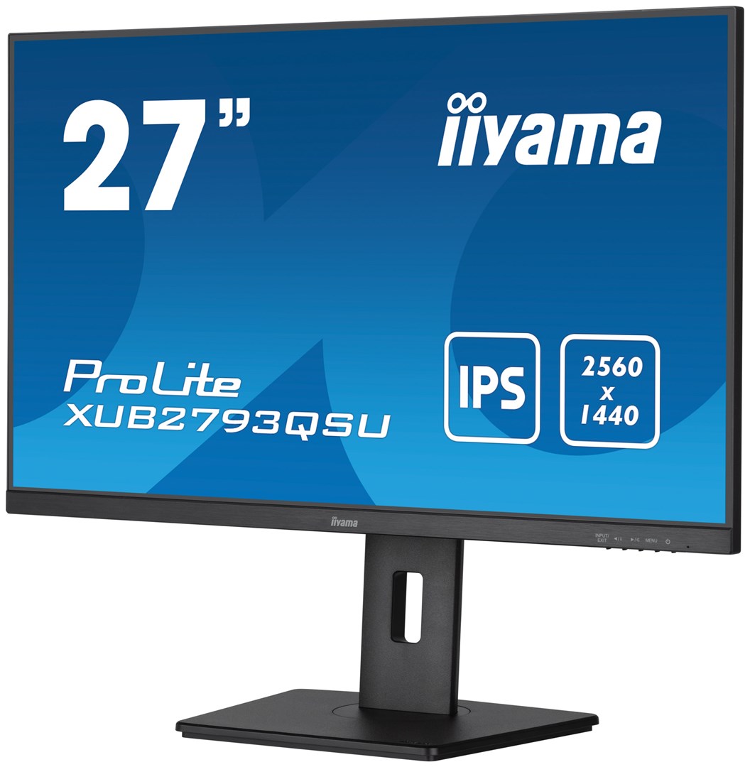 Monitor iiyama ProLite XUB2793QSU, 27", WQHD 2560x1440, IPS, i zi
