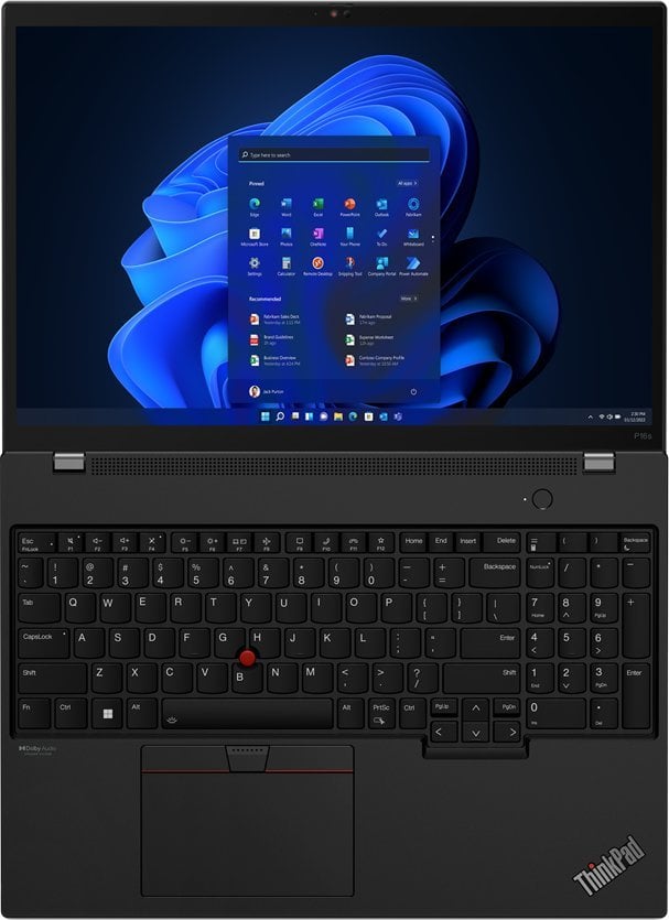 Laptop ThinkPad P16s G2, 16", Ryzen 7 PRO 7840U, 32GB RAM, 1TB SSD