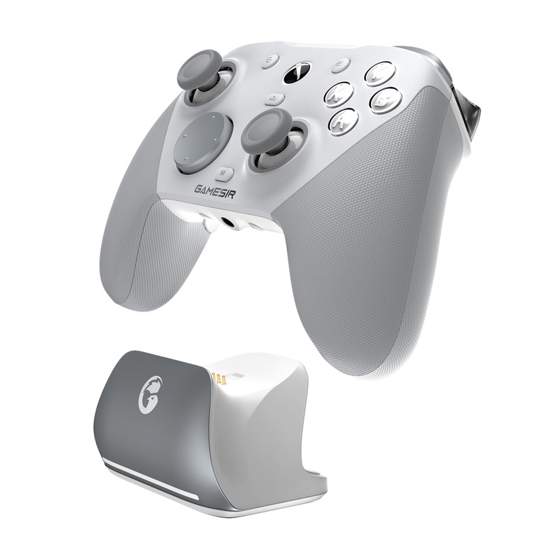 Gamepad GameSir G7 Pro, me kabllo dhe wireless, për Xbox dhe PC, i bardhë gri