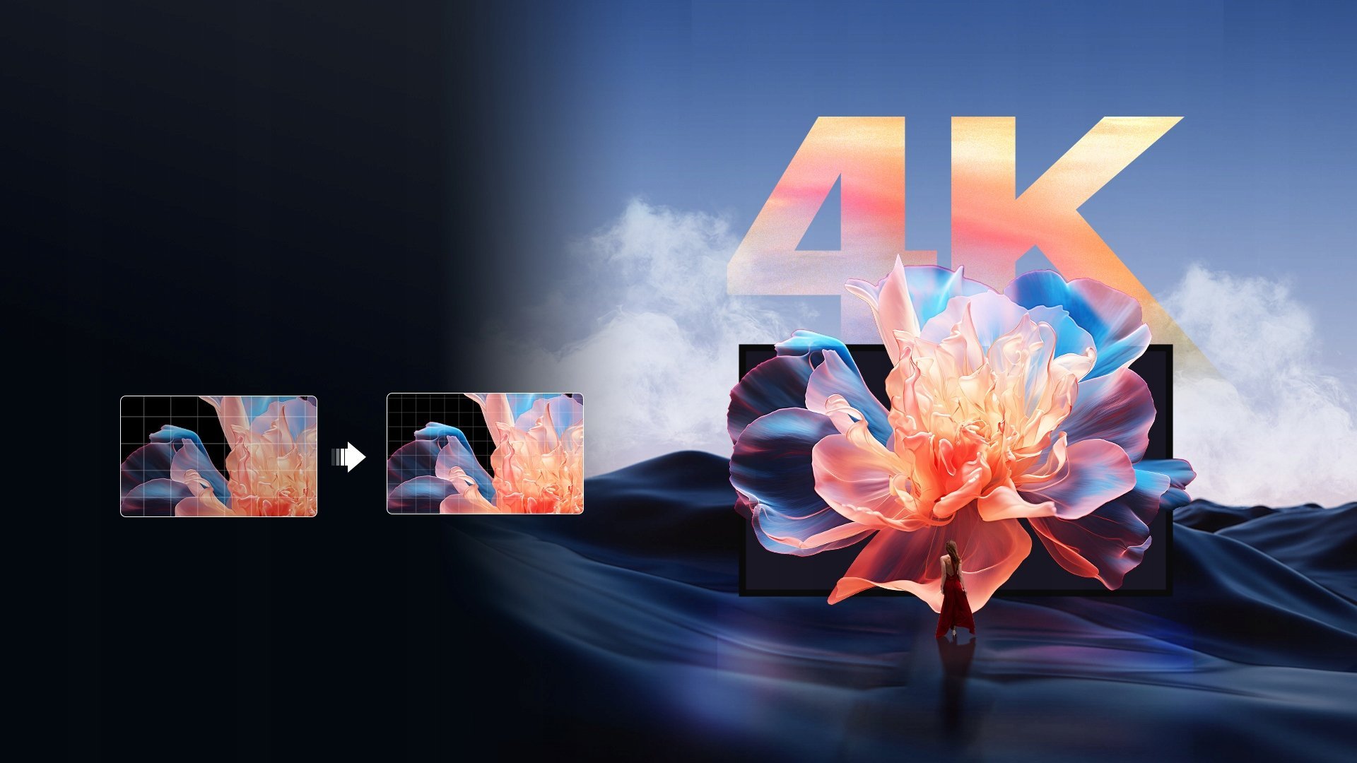 Projektor lazer Dangbei Mars Pro 2, 4K, Google TV, i zi