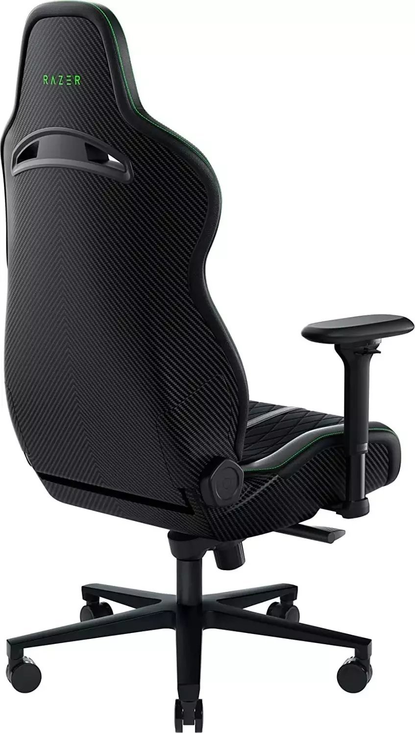Karrige gaming Razer Enki Pro, Alcantara, mbështetje lumbare, e zezë