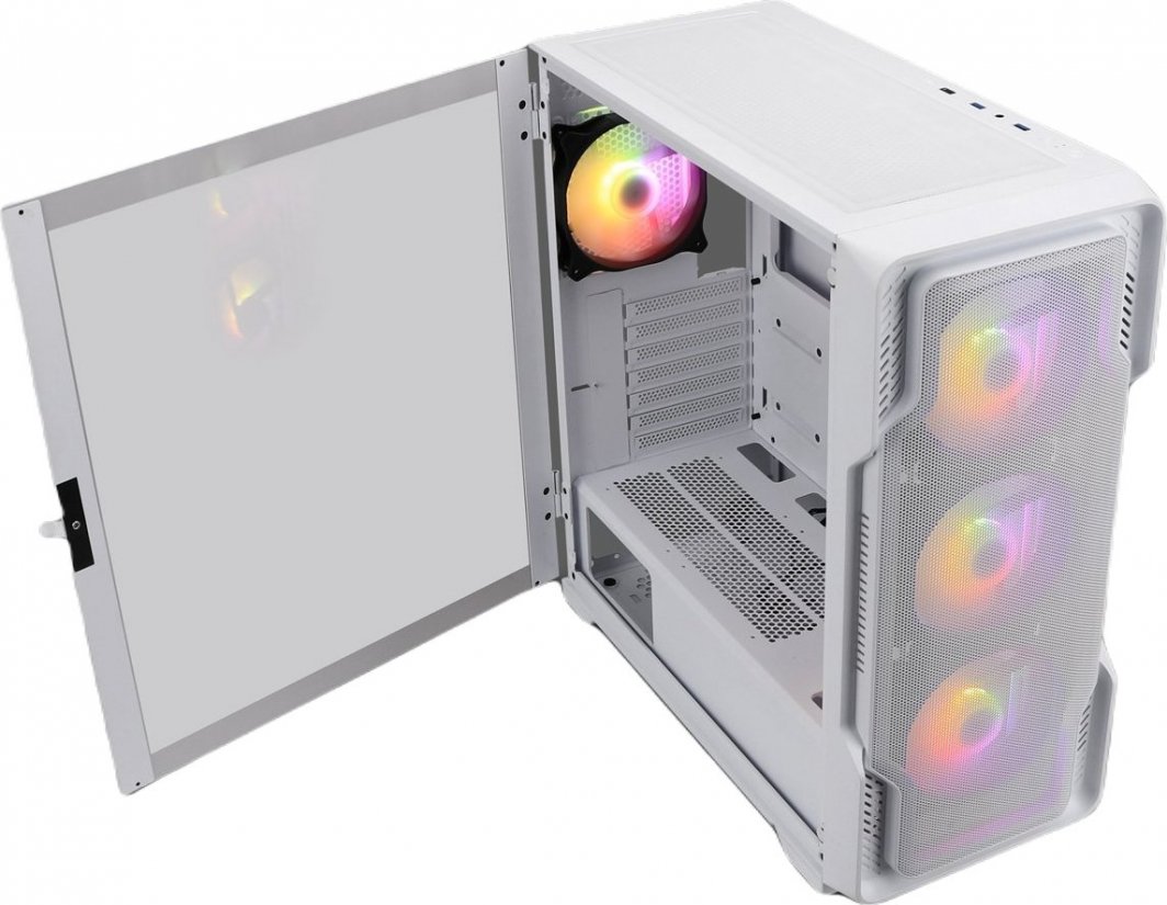 Kasë Nanoxia Deep Silence 9 ARGB Airflow, Midi Tower