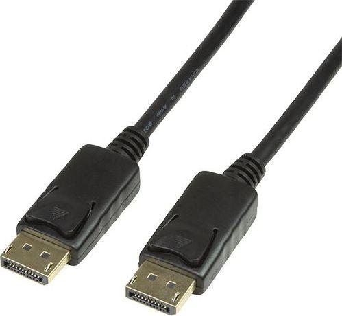 Kabllo LogiLink DisplayPort - DisplayPort, 7.5m, 4K2K, e zezë