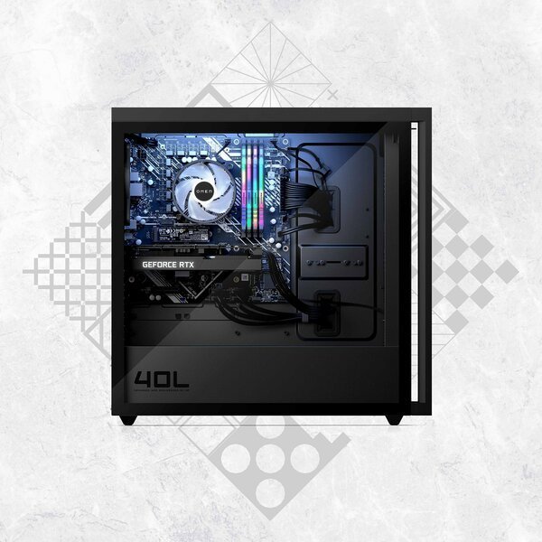 Kompjuter gaming HP OMEN 40L GT21, Ryzen 5 5600G, 16GB RAM, RTX 3060, 1TB, i zi
