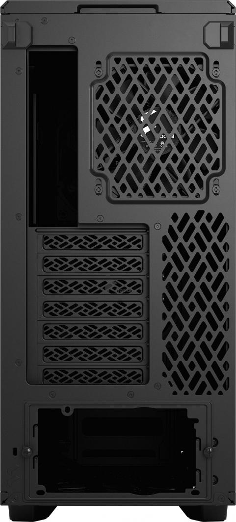 Kasë Fractal Design Meshify 2 Compact Solid, e zezë, Midi Tower