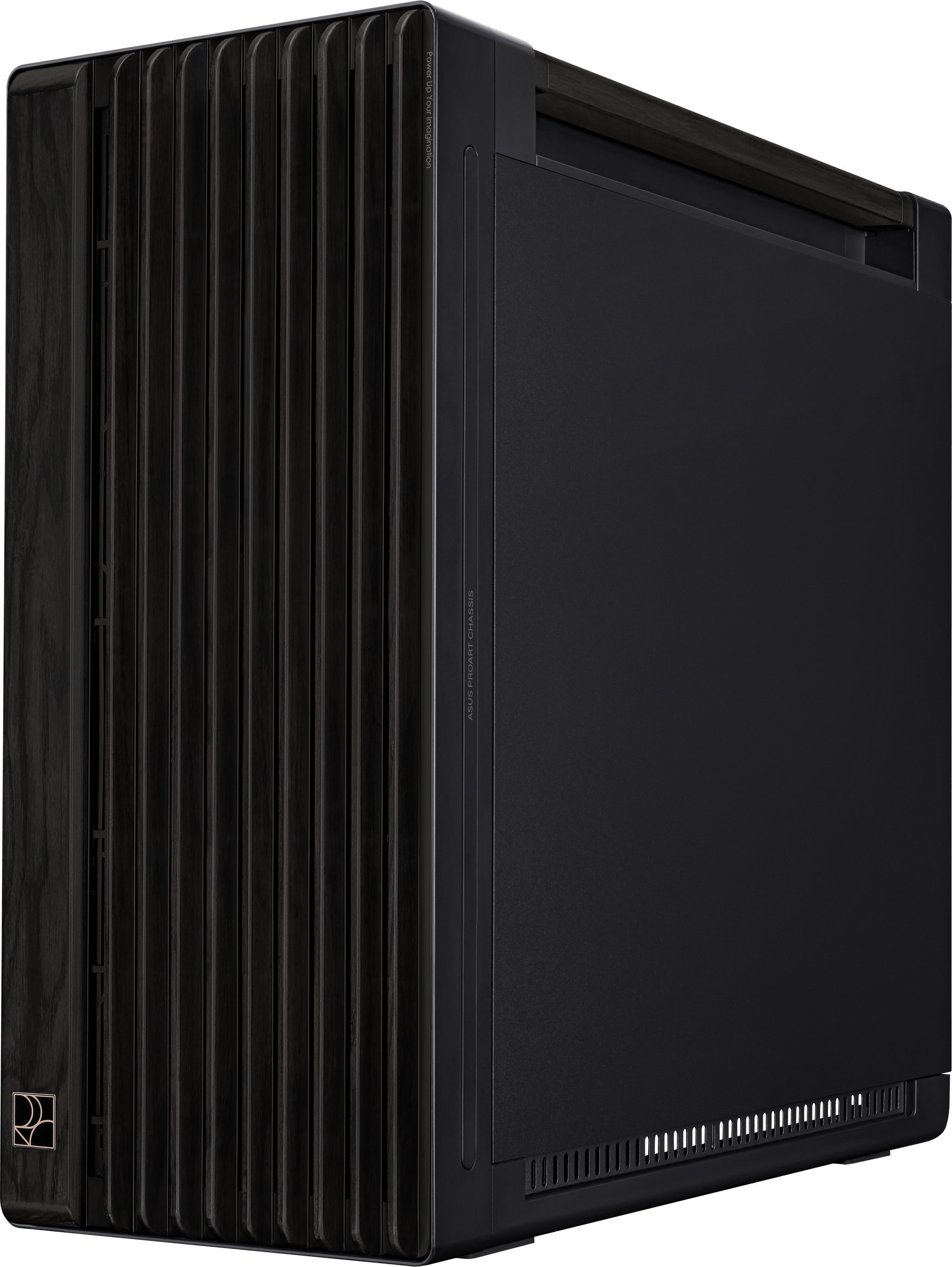 Kuti kompjuteri ASUS ProArt PA602 Wood Edition, MIDI Tower, USB Type C, e zezë
