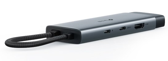Hub USB C TP-Link UH6120C, 6 porta, gri