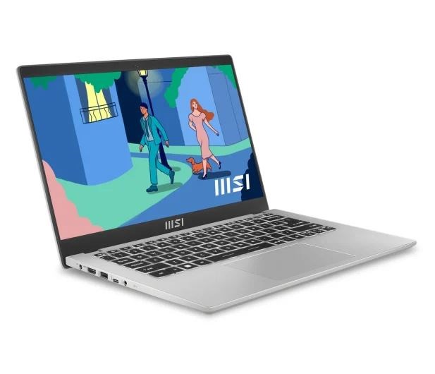 Laptop MSI Modern 14, 14", Intel i5-1155G7, 16 GB RAM, 512 GB SSD, i argjendtë