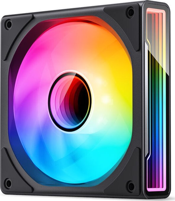 Set ventilatorësh PC Jonsbo ZK-120BR 3in1, 120mm, RGB, i zi