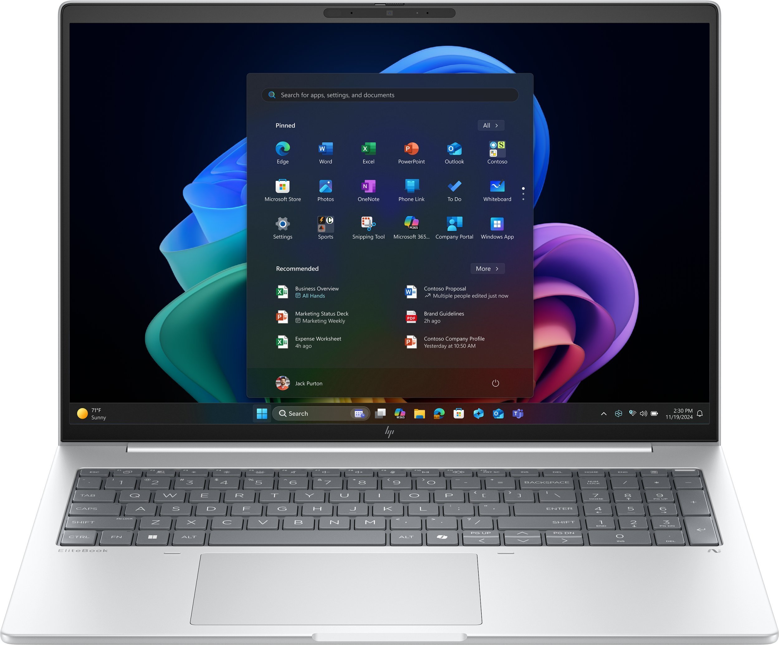 Laptop HP EliteBook 8 G1a 16", Ryzen AI 7 PRO, 16GB RAM, 512GB SSD, сребрен