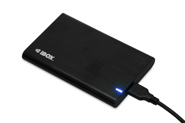 Kuti e jashtme iBOX IEUHDD5BK, 2.5" SATA, USB 3.1, e zezë