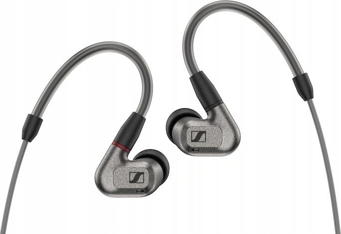 Kufje in ear Sennheiser IE 600, me kabllo MMCX, metalike, gri