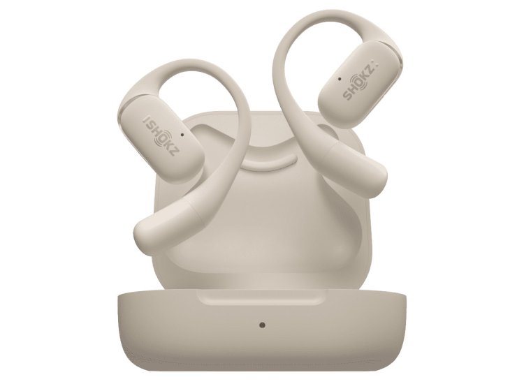 Dëgjuese Shokz OpenFit, bezhë