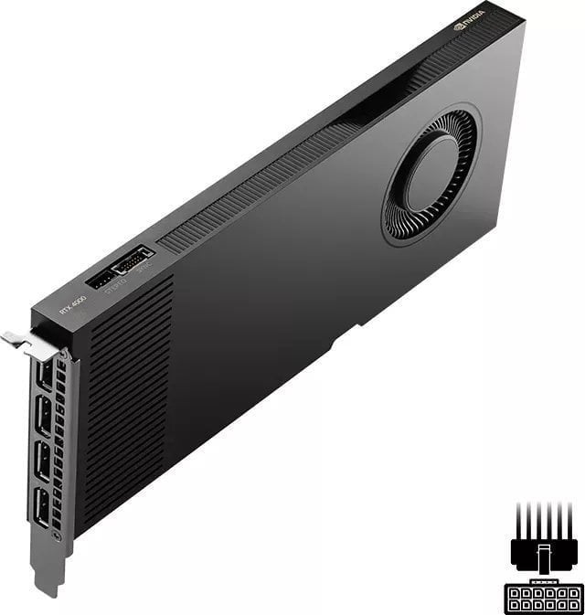 Kartelë grafike NVIDIA RTX 4000 Ada Generation 20GB GDDR6