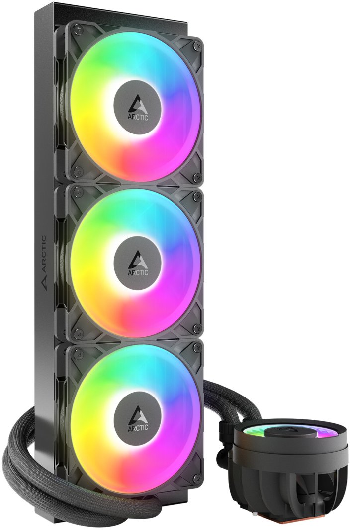 Ftohës CPU Arctic Liquid Freezer III Pro 360 A-RGB, radiator 360mm, A-RGB, i zi