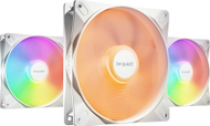 Ventilatorë kasë Be Quiet! Light Wings LX, 140mm PWM, set 3 copë, të bardhë