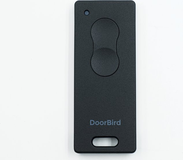 Telekomandë Bluetooth DoorBird 423873216, key fob programues, kompakt, gri