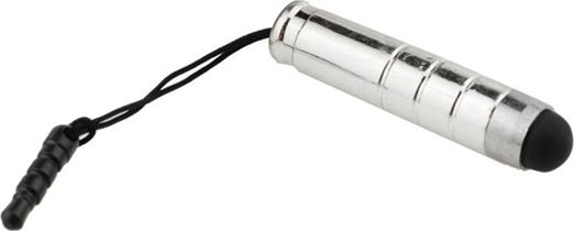 Stylus për telefon Mini Jack, i vogël, argjendi