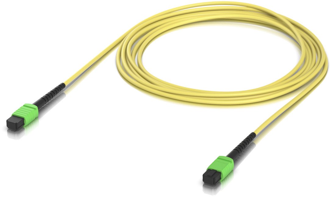 Kabllo optike Ubiquiti UACC-OFC-SA-MPMP-3M-10, 3m, OS2 single mode, e verdhë
