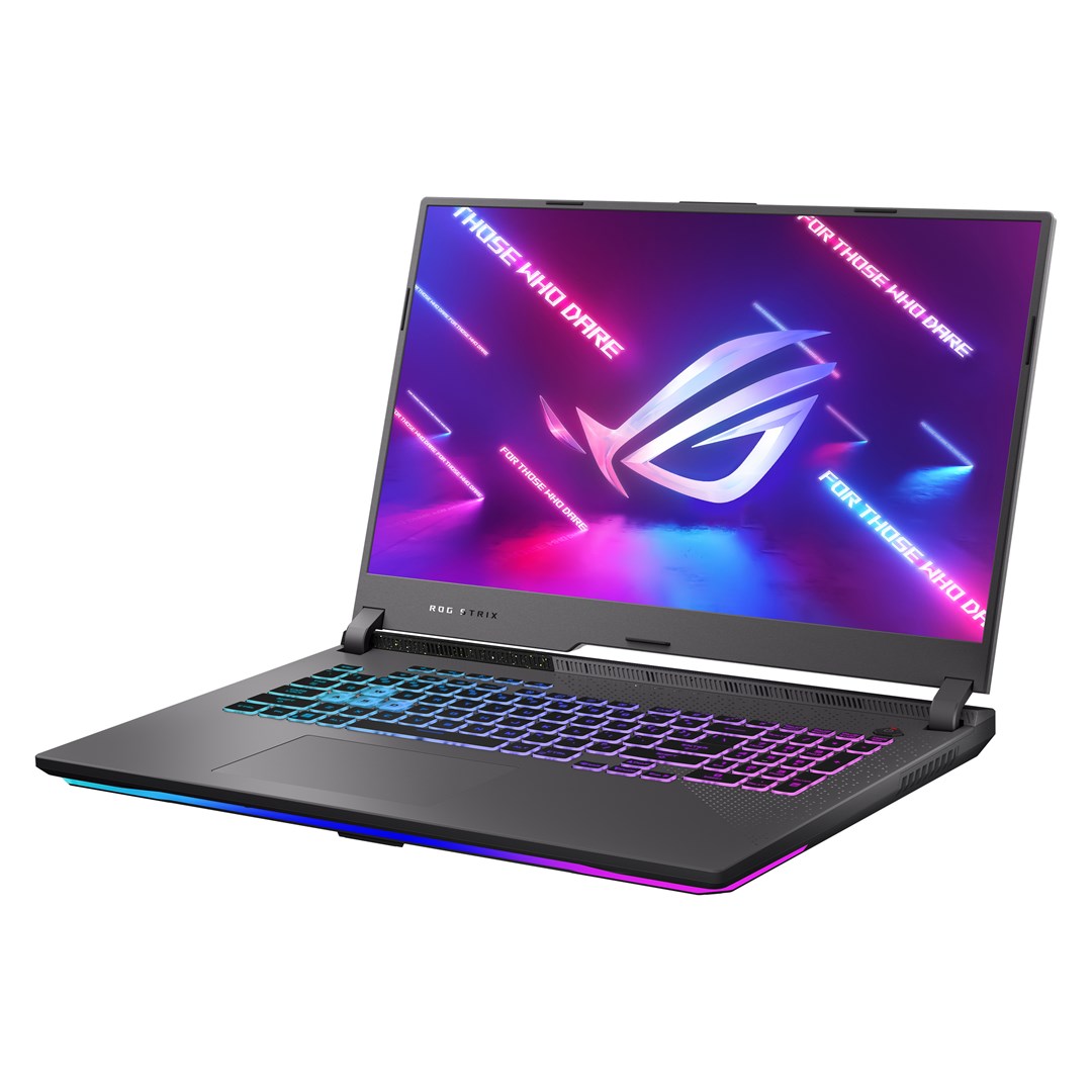 Лаптоп ASUS ROG Strix, 17.3", AMD Ryzen 9 7845HX, 16 GB RAM, 512 GB SSD, NVIDIA GeForce RTX 4050, црн