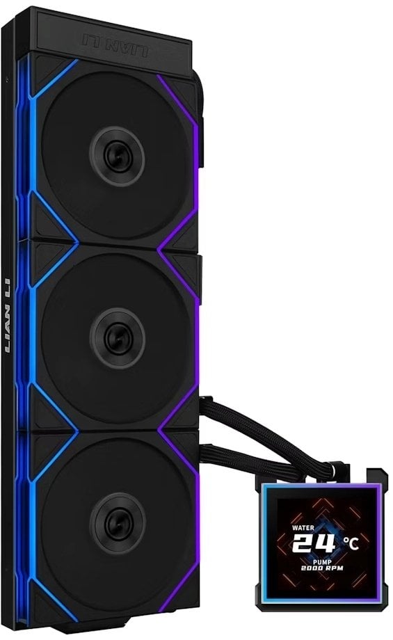 Ftohës CPU All in One Lian Li Hydroshift II LCD S 360TL, 360mm, i zi