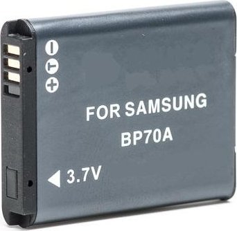 Bateri për kamera ExtraDigital Samsung BP70A, 740 mAh, e zezë