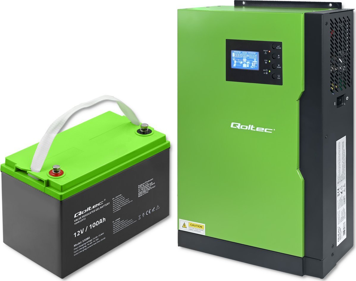 Inverter UPS Qoltec, 2 x HDMI 4K x 2K, 3.4Gb/s