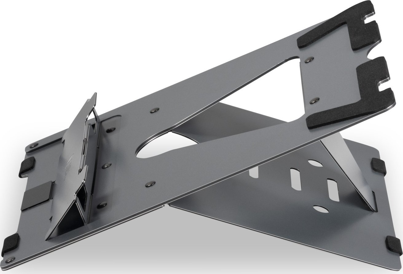 Standi për laptop dhe tablet BakkerElkhuizen Ergo-Q 160, 11"-17", i zi gri e errët