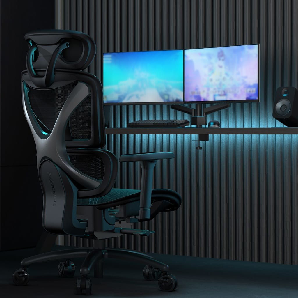 Karrige ThunderX3 XTC, ergonomike, e zezë