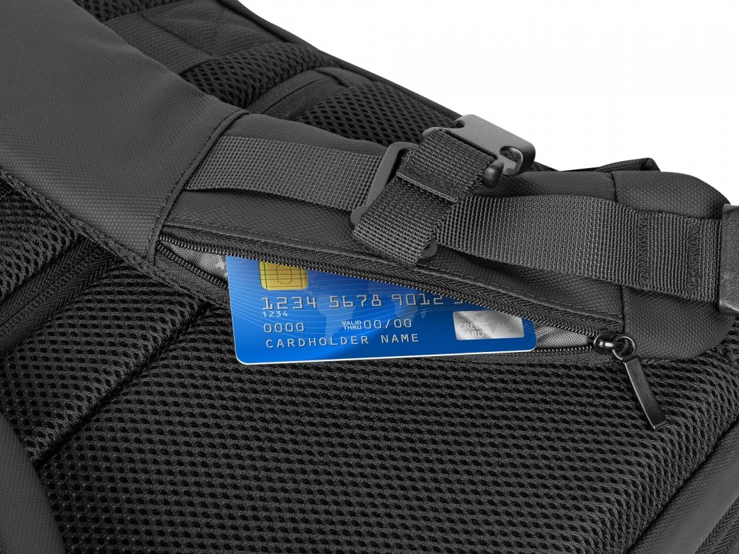 Çantë shpine për laptop Natec CAMEL PRO, 17.3", e zezë