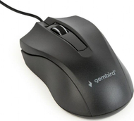 Maus Gembird MUS-3B-01, me kabllo, USB, i zi