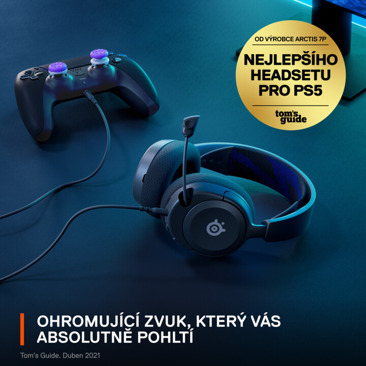 Kufje SteelSeries Arctis Nova 1P, të zeza