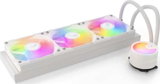 Ftohës liquid për procesor Valkyrie A360, radiator 36 cm, ARGB, i bardhë