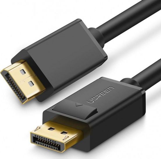 Kabllo DisplayPort Ugreen, 2m, DisplayPort në DisplayPort, i zi