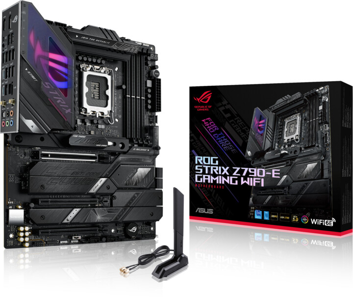 Pllakë amë ASUS ROG STRIX Z790-E GAMING WIFI - Intel Z790