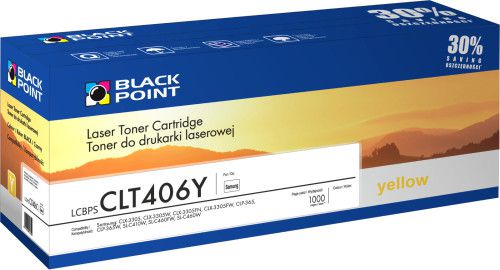 Toner Black Point LCBPSCLT406Y, i verdhë