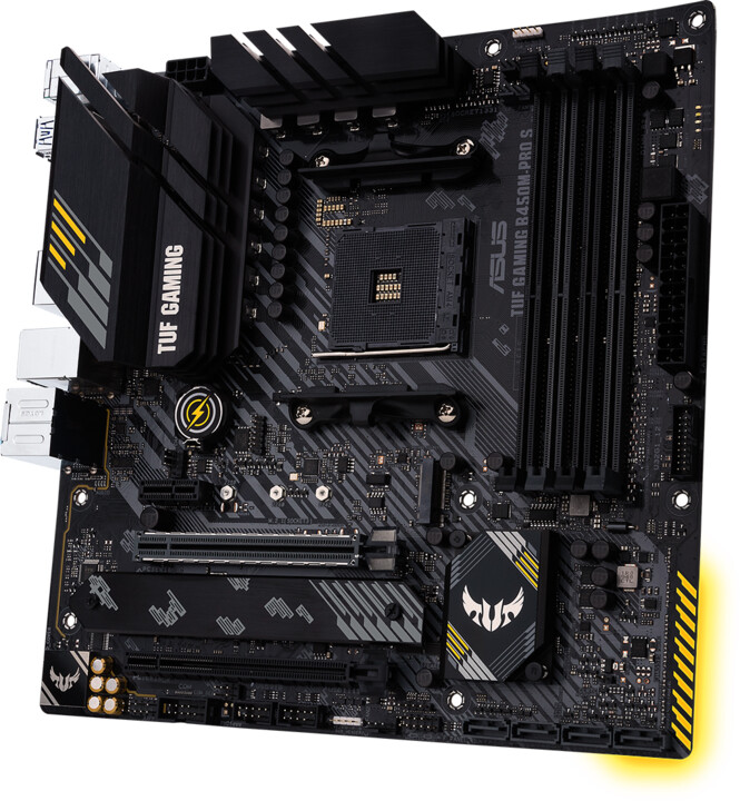 Матична плоча ASUS TUF GAMING B450M-PRO S - AMD B450