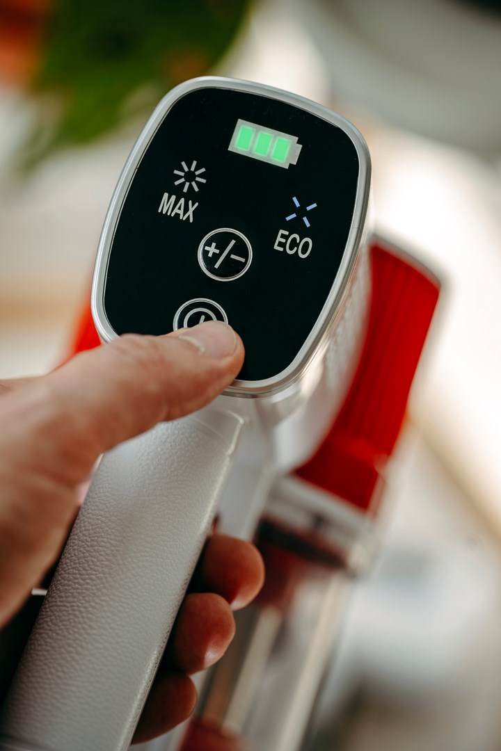 Fshesë elektrike vertikale Adler AD 7051, 300W, pa kabllo, gri