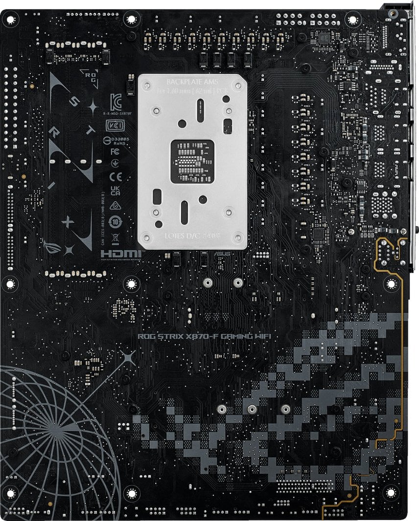 Pllakë amë ASUS ROG Strix X870 F Gaming WiFi, AMD X870, Socket AM5, ATX