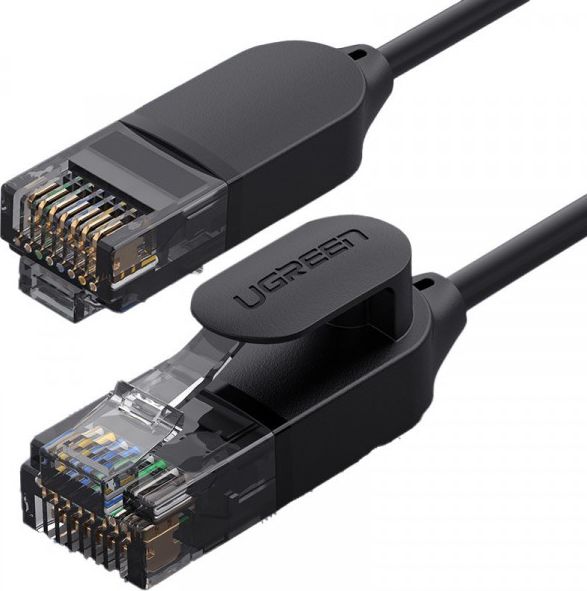 Kabllo rrjeti Ugreen 70654, Ethernet RJ45 Cat 6A, 5 m, i zi