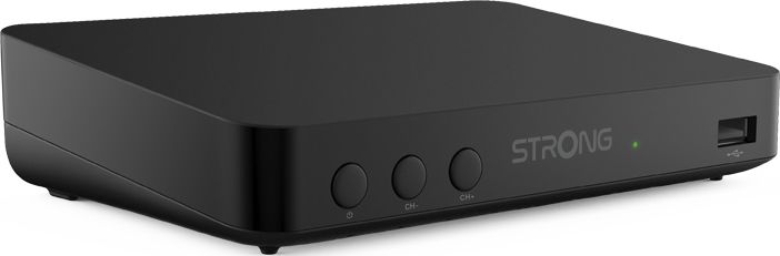 Marrës digjital Strong SRT 8208, DVB-T2, Full HD 1080p, i zi