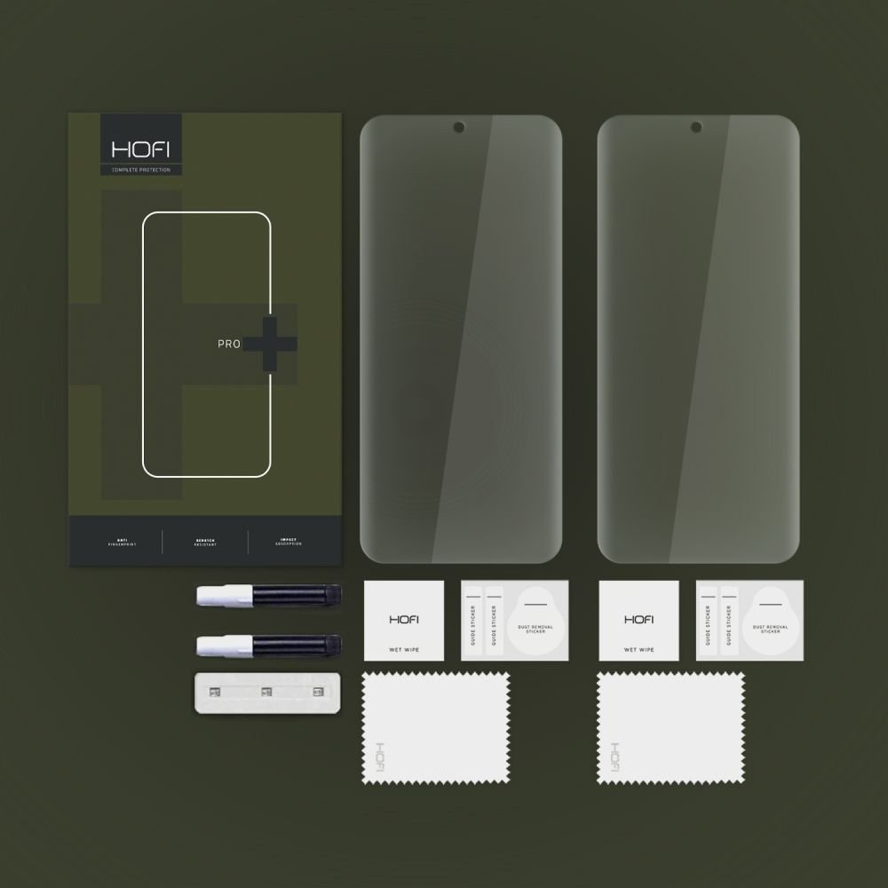 Xham mbrojtës Hofi UV Glass Pro+ 2 pack, 9H, për Xiaomi Redmi Note 13 Pro+ 5G, transparent
