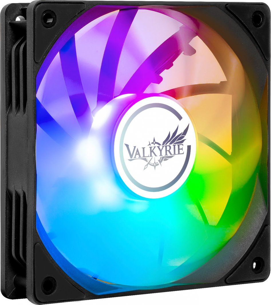 Ftohës Valkyrie V12F ARGB, 120 mm, i zi