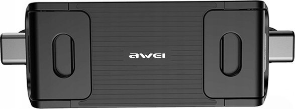 Mbajtëse telefoni për biçikletë Awei X29, për 4.7"-6.7", për kornizë, e zezë